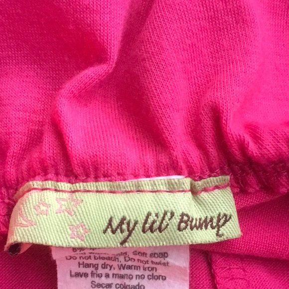 My Lil Bump Hot Pink Dress Sz Small - Picture 5 of 6